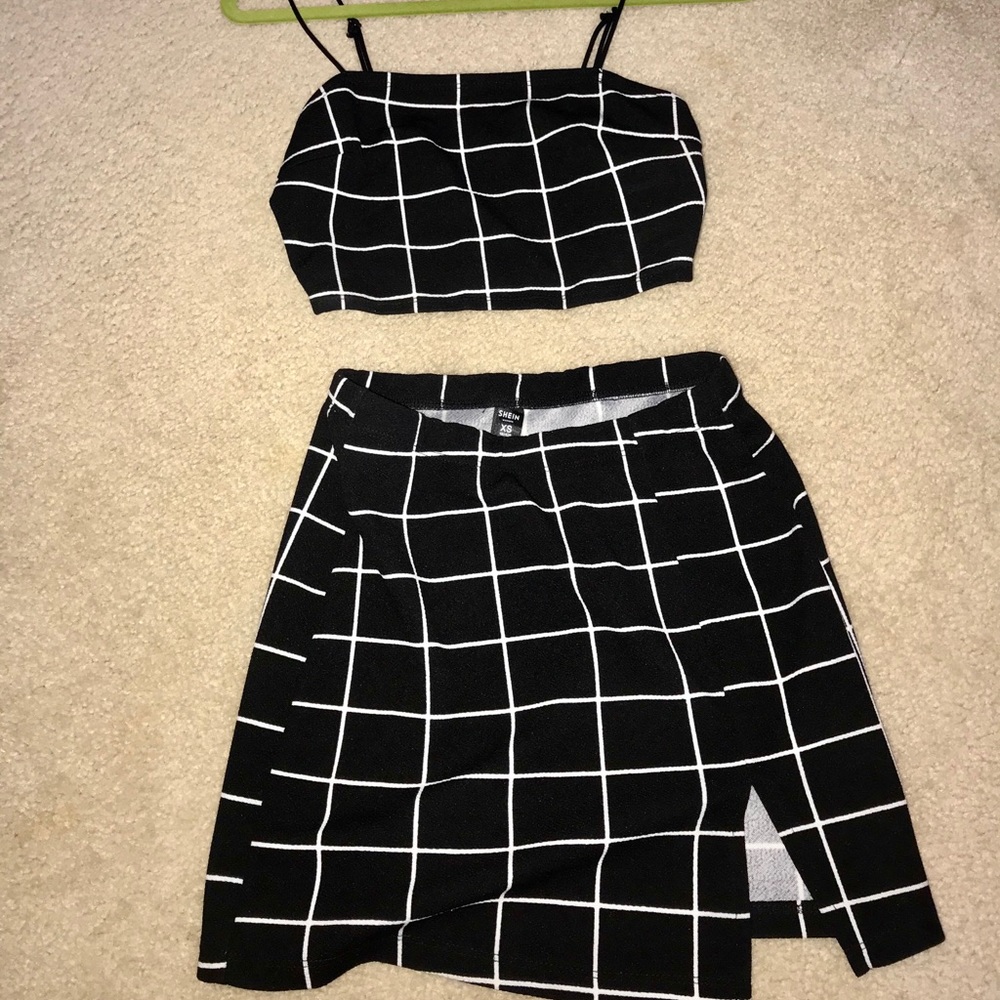 Skirt set